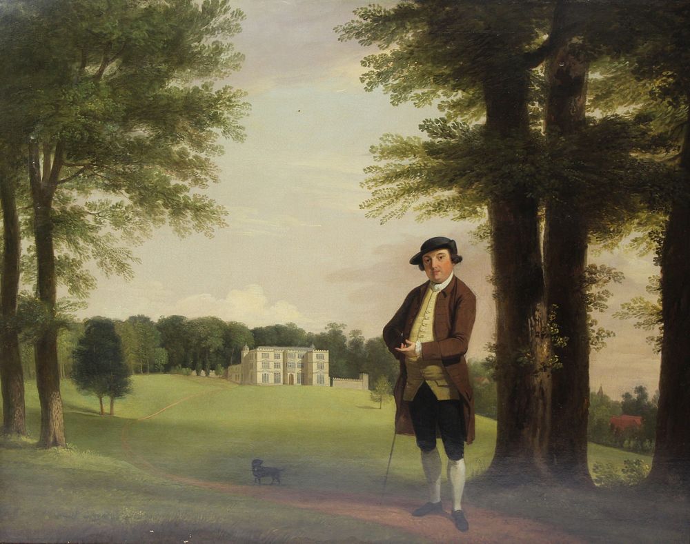 Appraisal: Attributed To Sir Nathaniel Dance Holland - Agentleman standing in