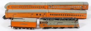 Appraisal: LIONEL MILWAUKEE ROAD HIAWATHA PASSENGER TRAIN LIONEL GAUGE MILWAUKEE ROAD