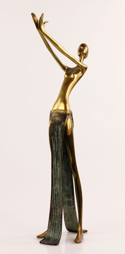 Appraisal: - Sculpture of a Nude Woman Bronze Sculpture of a