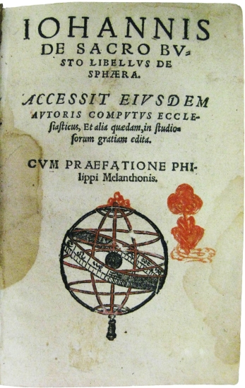 Appraisal: SACROBOSCO JOHANNES Libellus de sphaera Accessit eiusdem autoris computus ecclesiasticus