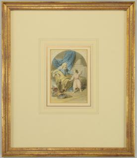 Appraisal: Henry James Richter Watercolor Henry James Richter United Kingdom -