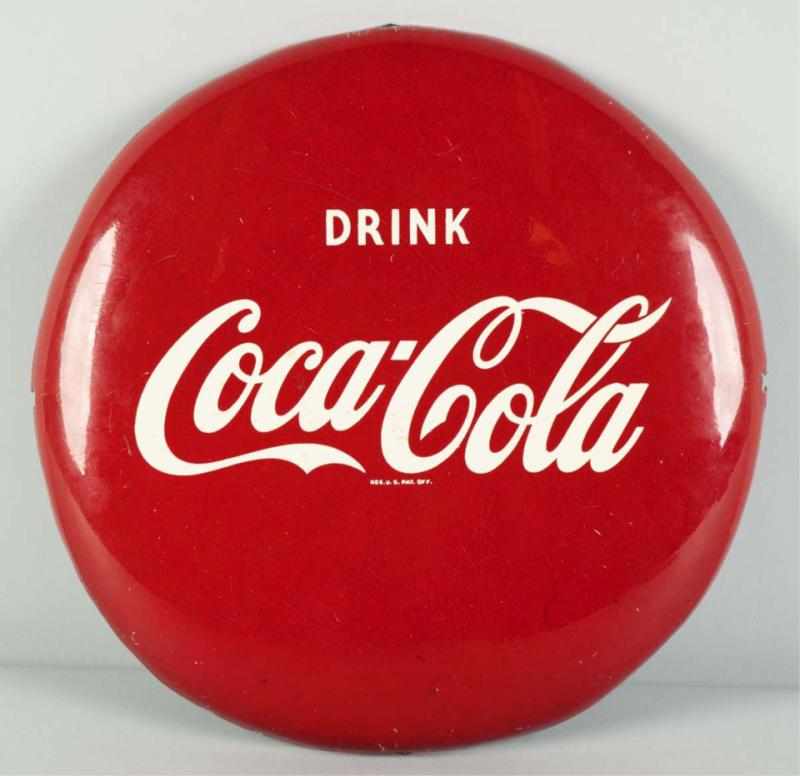 Appraisal: Metal Coca-Cola Button Description Circa s Condition Near Mint Size