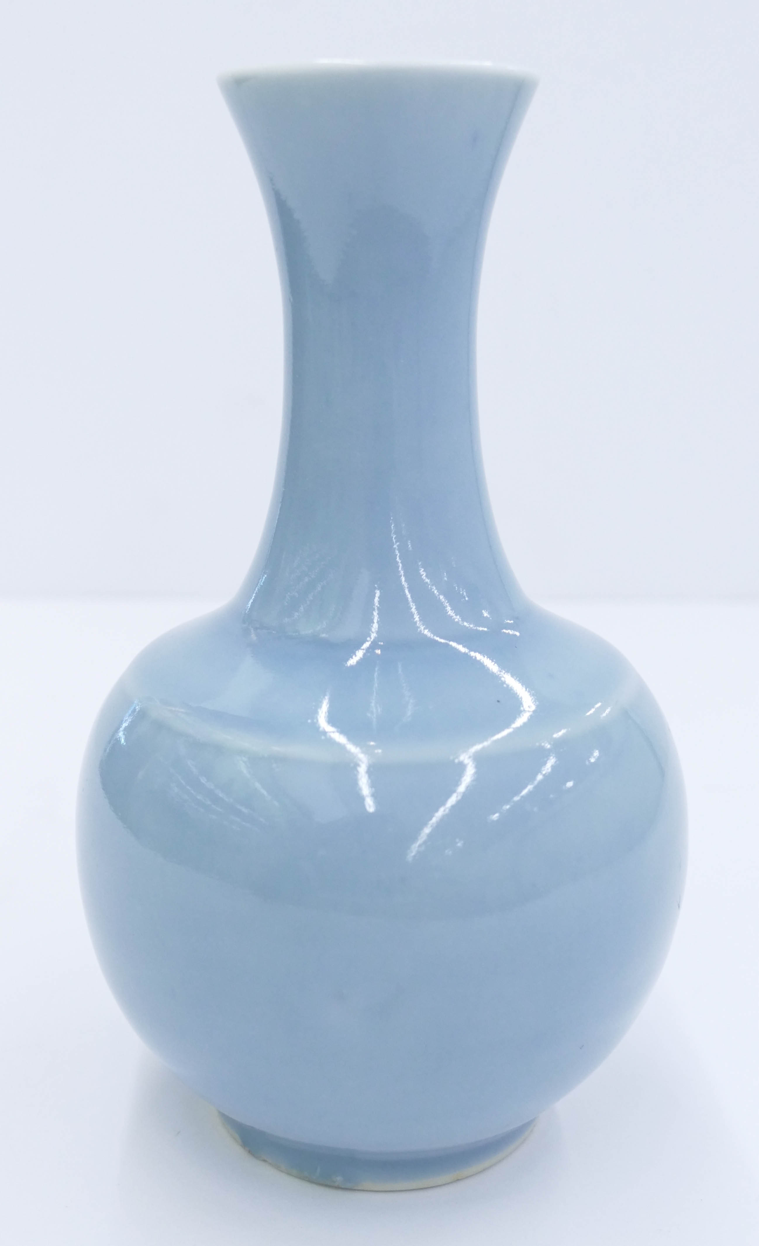 Appraisal: Chinese Republic Clair de Lune Small Vase ''x '' Six