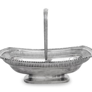 Appraisal: A Paul Storr Silver Cake Basket London hallmarked for Sterling