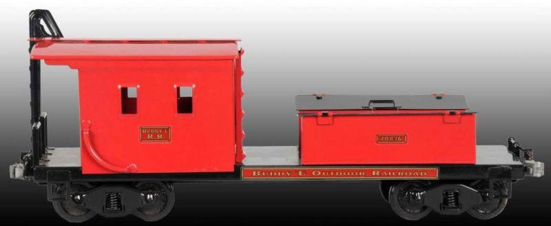 Appraisal: Pressed Steel Buddy L T-Production Working Caboose Description Limited T-Production