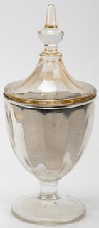 Appraisal: Mirror Vase Mirror Vase Circa Attractive glass vase in which