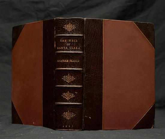 Appraisal: Erotica Anatole France The Well of Santa Clara Paris Carrington