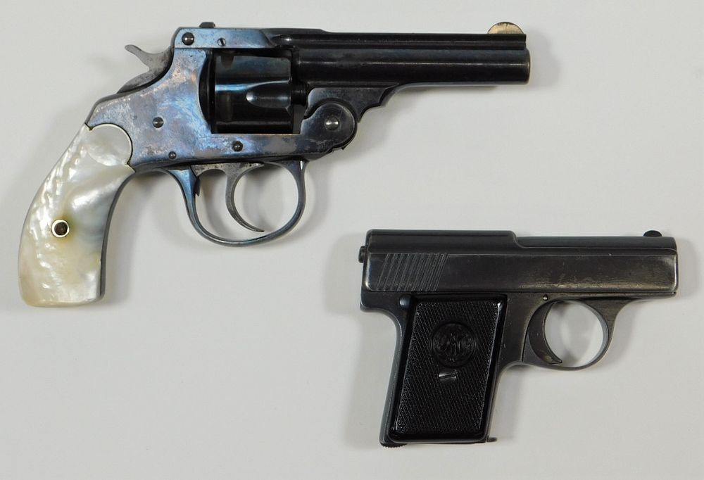 Appraisal: Two Pistols United States Germany C early th century An