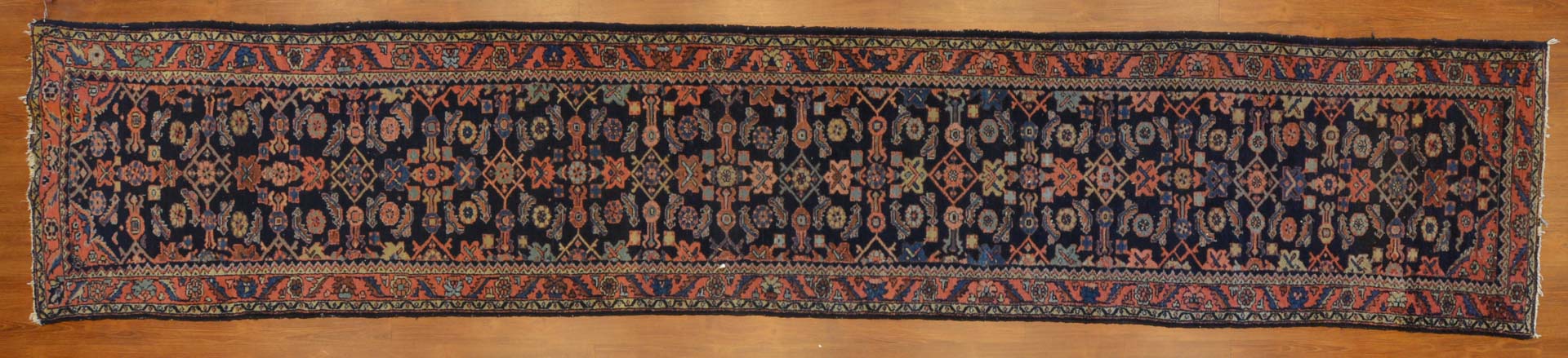 Appraisal: Antique Hamadan runner approx x Persia circa Condition Good condition