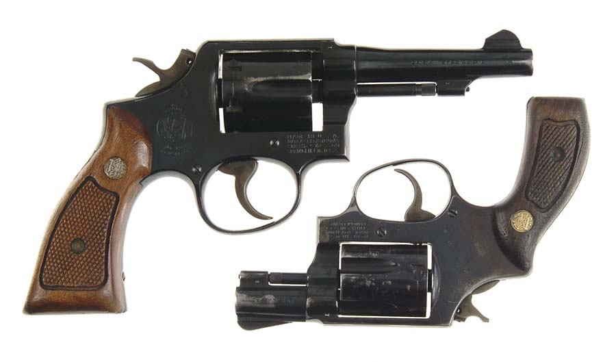 Appraisal: LOT OF TWO SMITH WESSON DA REVOLVERS Cal Spcl Model