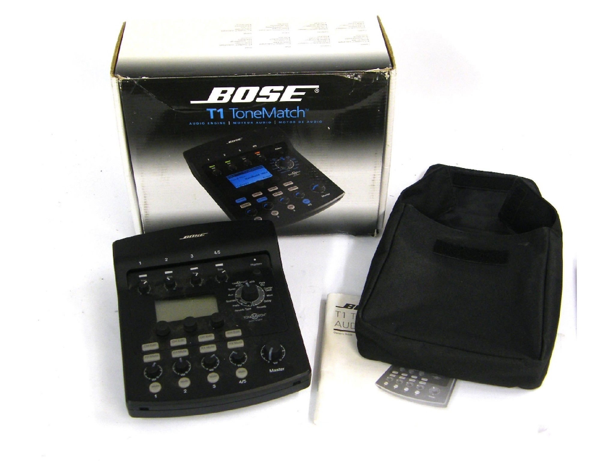 Appraisal: Bose T Tone Match audio engine boxed together with Bose