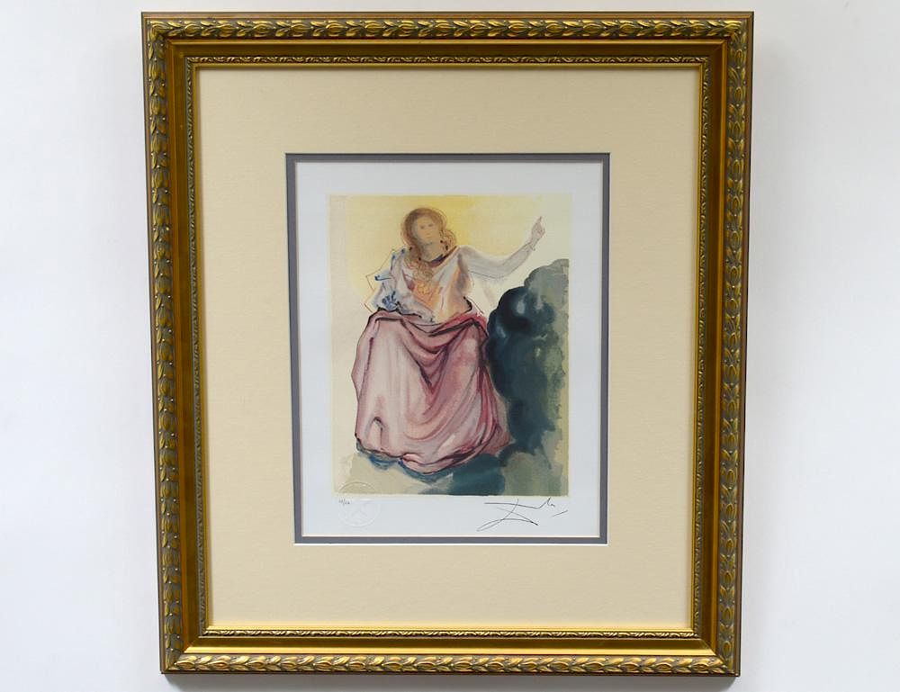 Appraisal: SALVADOR DALI Spanish - Woman in Skirt Signed l r