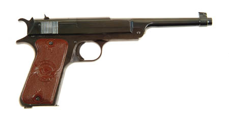 Appraisal: SCARCE REISING TARGET MODEL SEMI-AUTO PISTOL Cal LR SN Blued