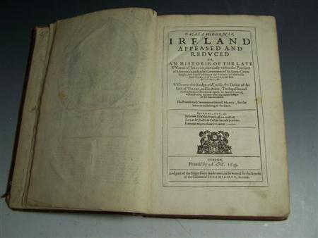 Appraisal: Stafford Thomas Pacata Hibernia Ireland appeased and reduced or an