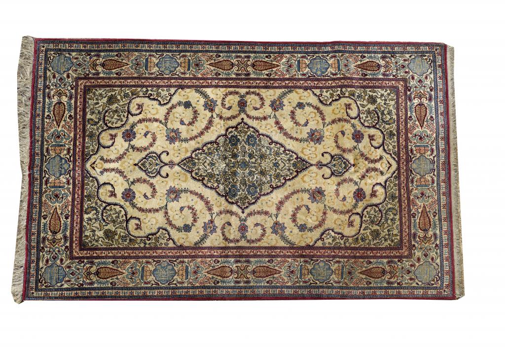 Appraisal: A PAIR OF PERSIAN RUGS x cm