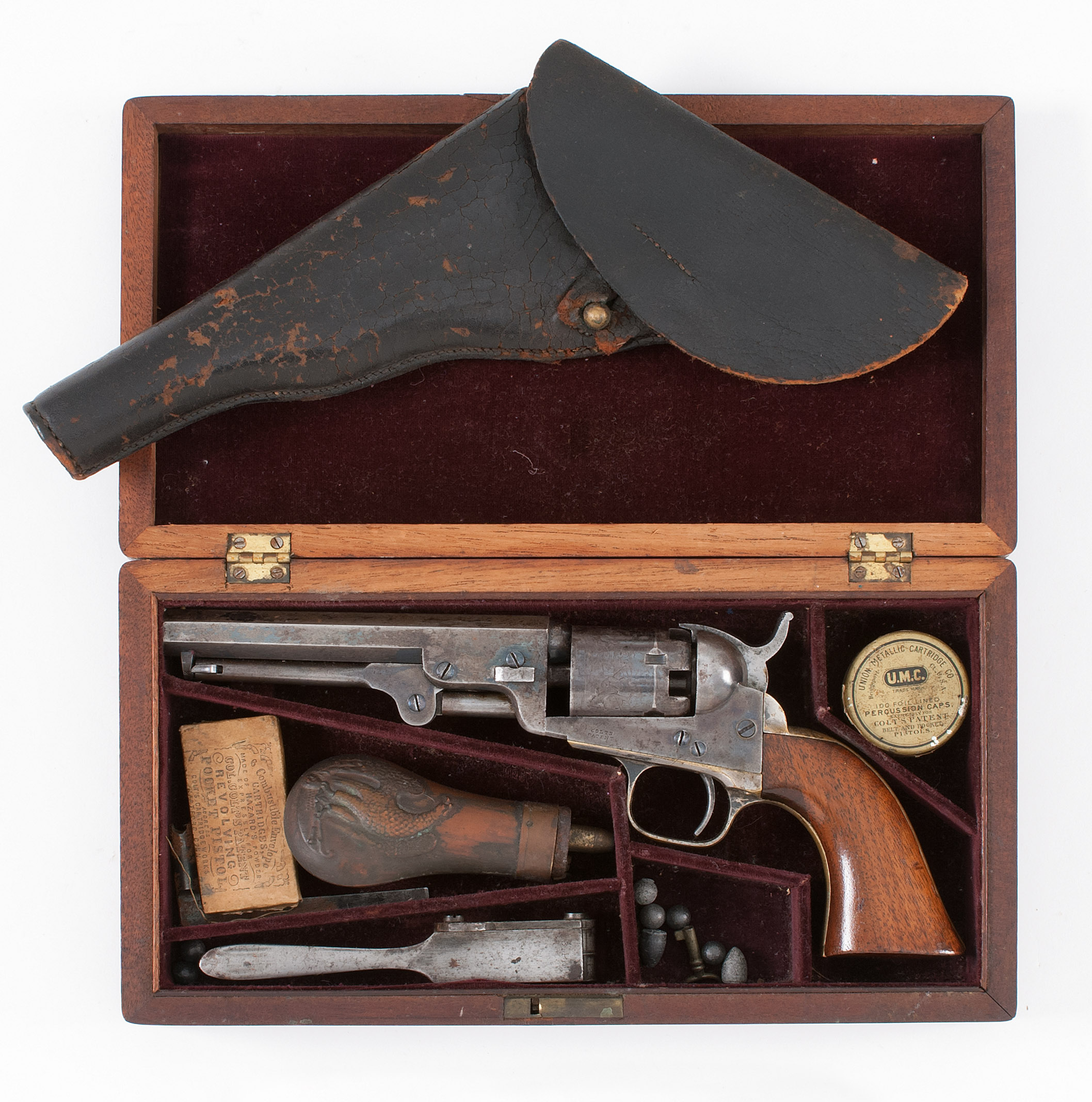 Appraisal: RARE CASED COLT PRESENTATION POCKET REVOLVER cal Serial all matching