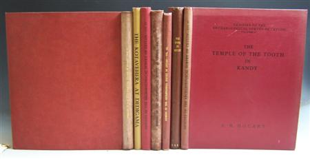 Appraisal: Archaeological Survey of Ceylon Memoirs edited by A M Hocart