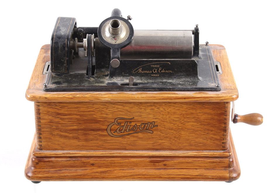 Appraisal: Early Edison Standard Model B Phonograph Included in this lot