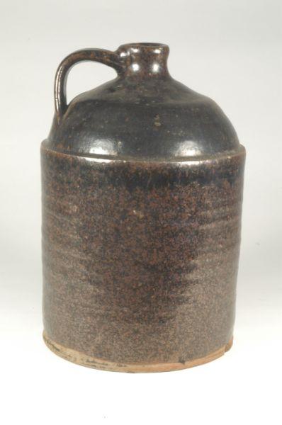 Appraisal: Unsigned Buncombe County Alkaline glazed stoneware stacker jug H -