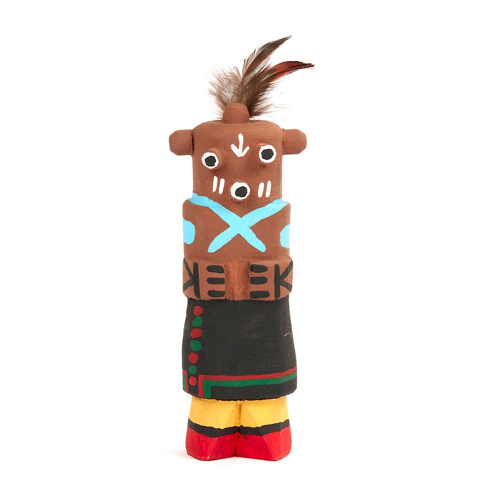 Appraisal: Rt Mud Head Kachina Koyemsi by George Pooley Rt Mud