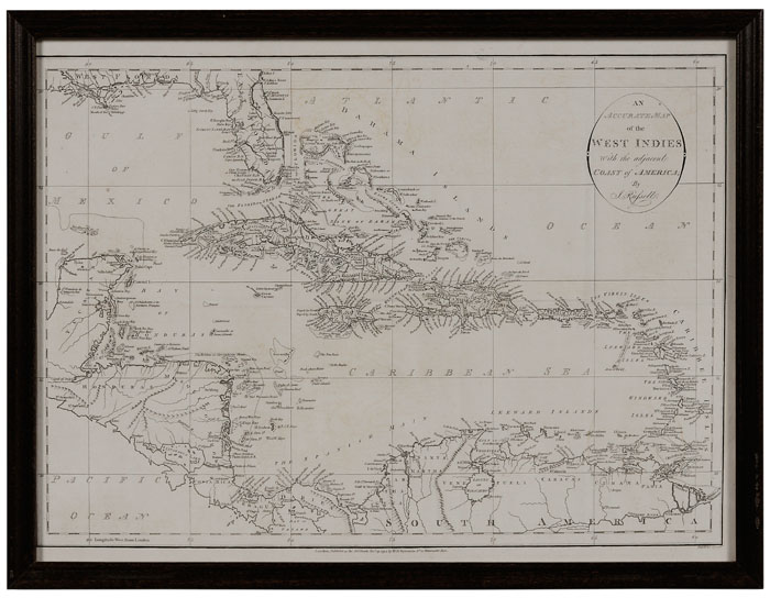 Appraisal: Map of the West Indies London An Accurate Map of