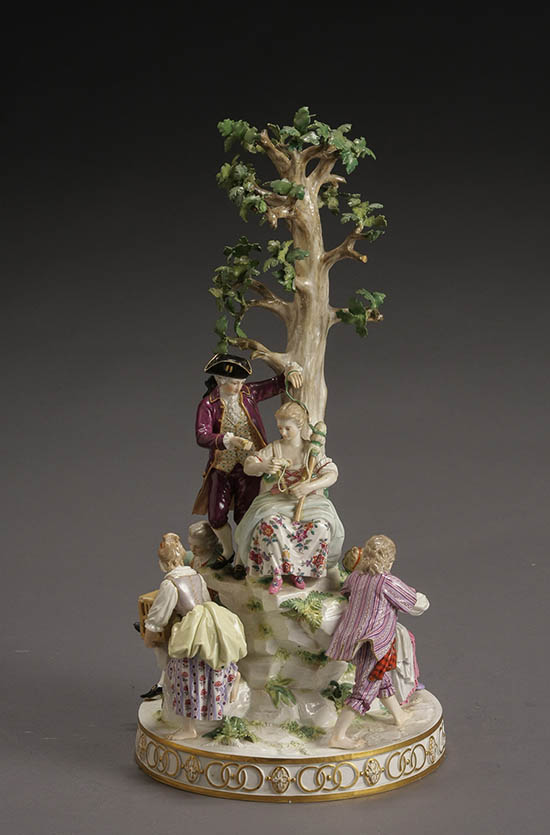 Appraisal: Lot Property from the Estate of Angelin Kalavritinos Meissen Figural