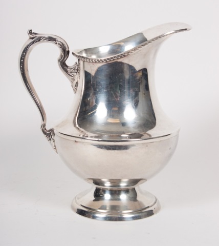 Appraisal: Poole sterling silver pitcher pattern in H ozt