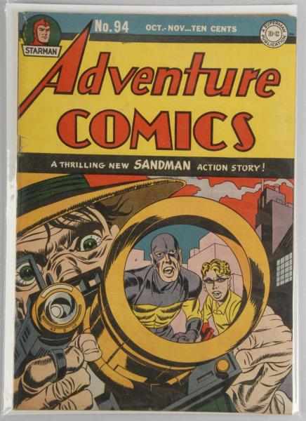 Appraisal: Adventure Comics No Description This issue maintains cover gloss but