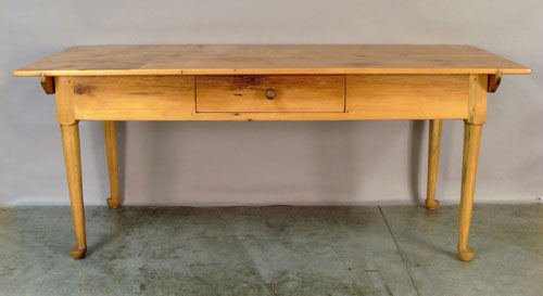 Appraisal: Custom pine tavern table h x l