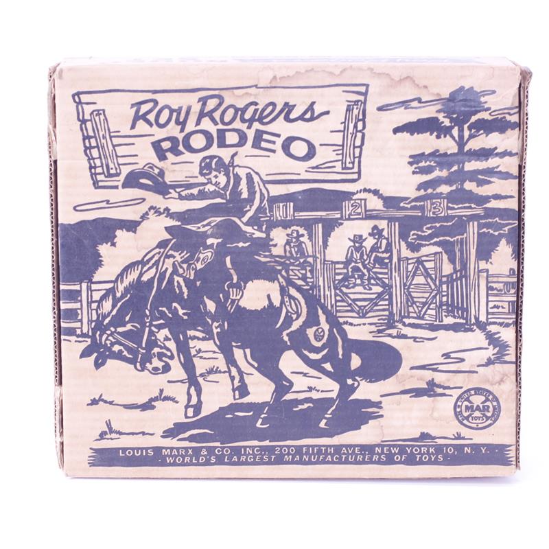 Appraisal: Roy Rogers Rodeo Toy Set in original box H x