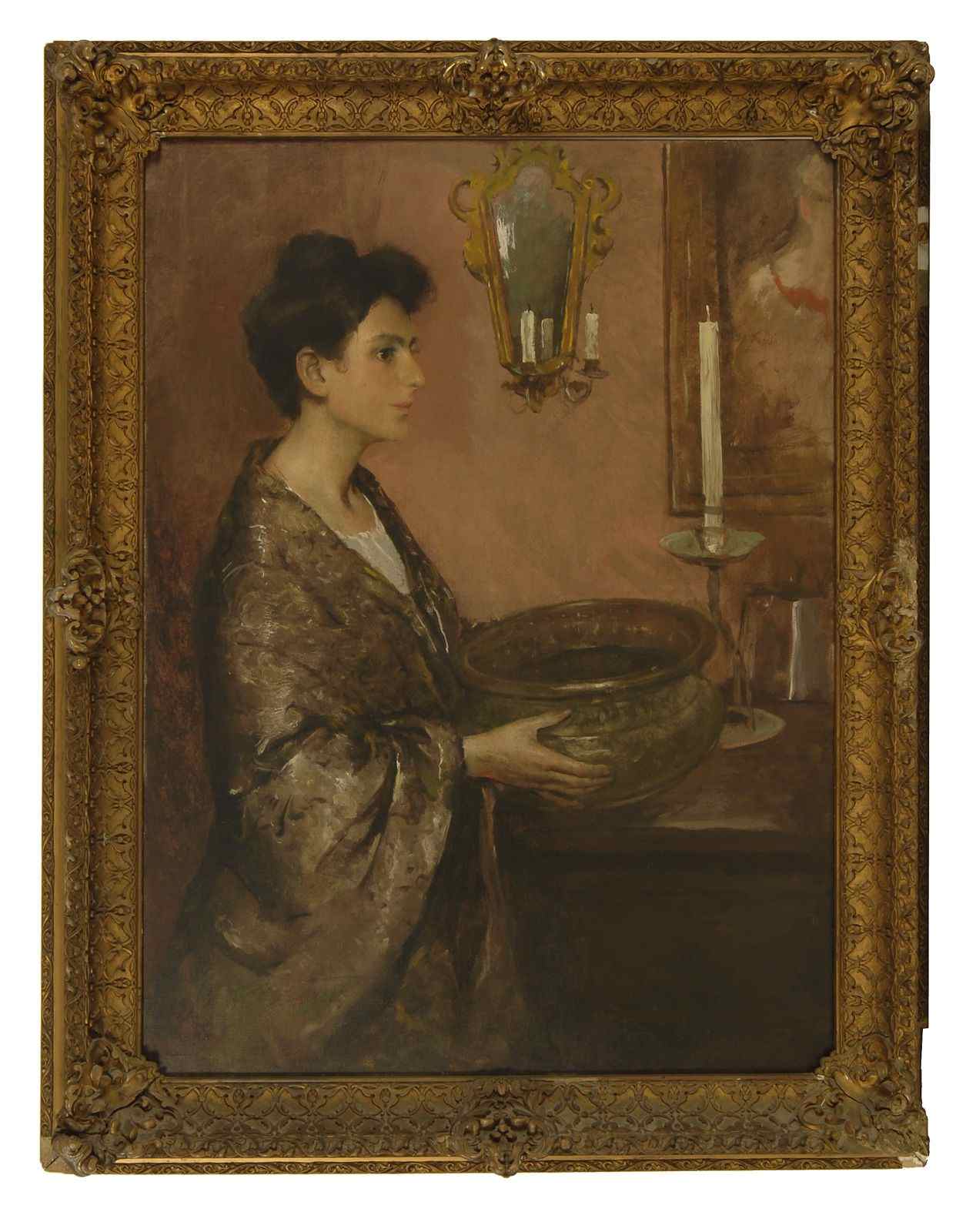 Appraisal: CHARLES WEBSTER HAWTHORNEAmerican - Venetian lady Signed lower left C