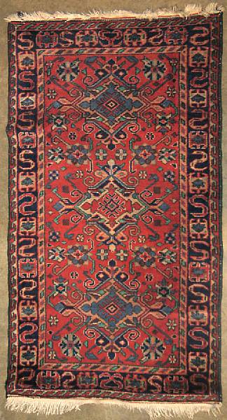 Appraisal: A Turkish Sparta rug size approximately ft x ft in