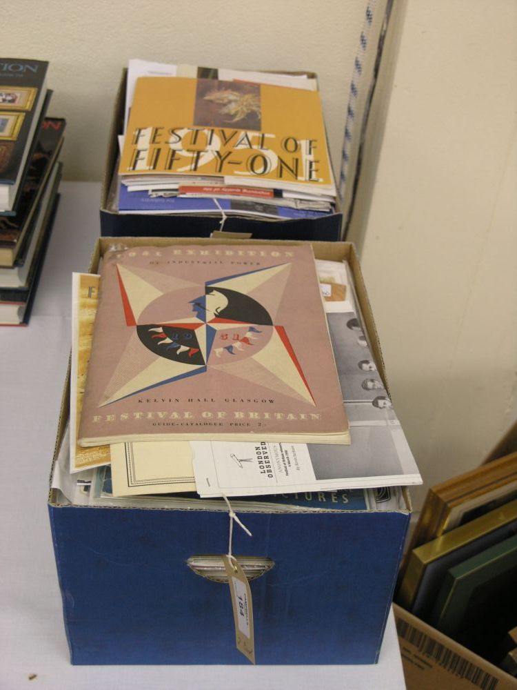 Appraisal: A large quantity of programmes and printed matter relating to