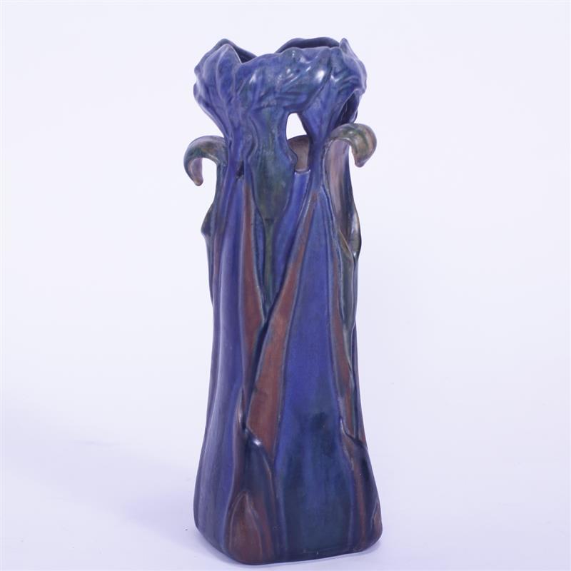 Appraisal: American Art Pottery Calla Lily vase attributed to Tiffany Studios