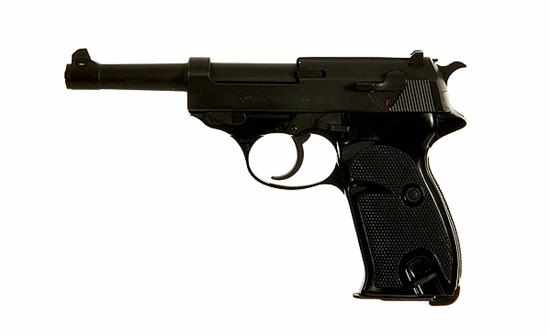 Appraisal: Walther Model P semi-automatic pistol circa serial number mm parabellum