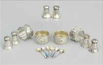 Appraisal: A Group of English and American Sterling Silver Items Included