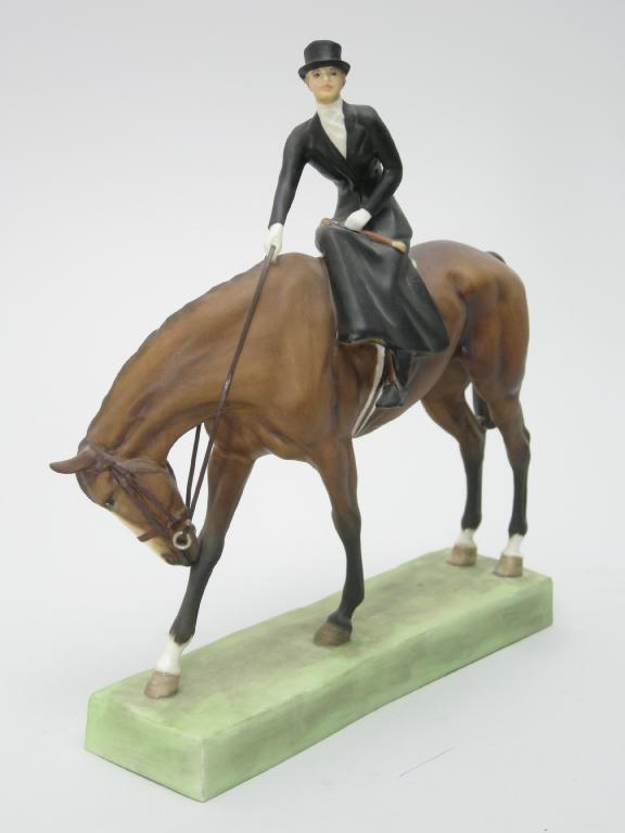 Appraisal: A Royal Worcester Limited Edition Figure At the Meet