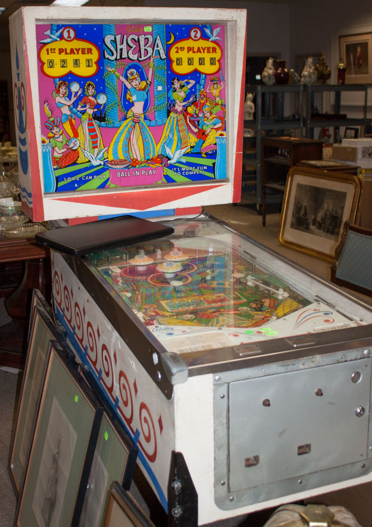 Appraisal: Bally Sheba pinball machine as is Condition Tested but it