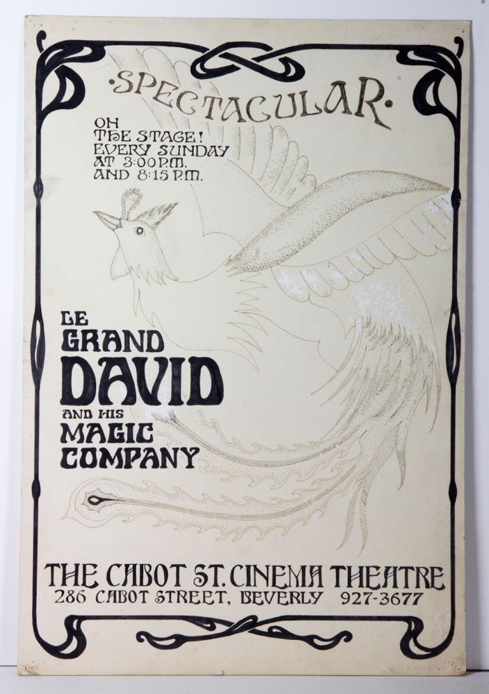 Appraisal: - Heath Original Phoenix Bird of Paradise Poster Design Rick