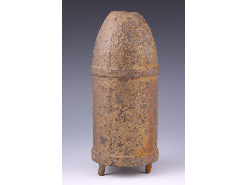 Appraisal: Confederate Mullane Artillery Shell missing copper sabot The Mullane -