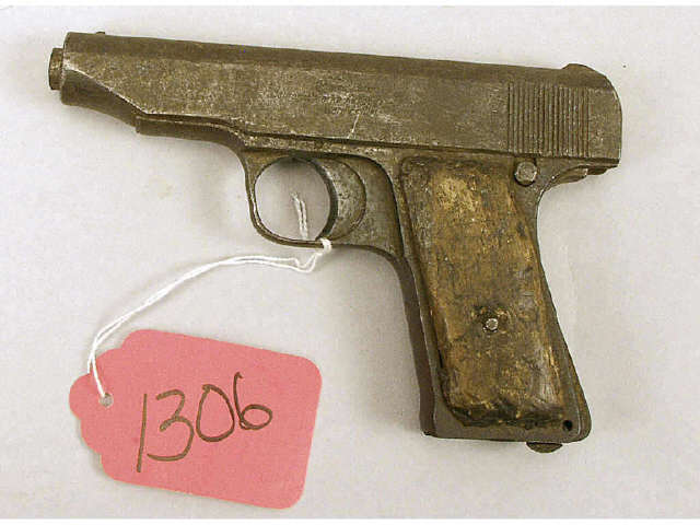 Appraisal: Ortgies German police pistol rusty relic non-operational no magazine Make