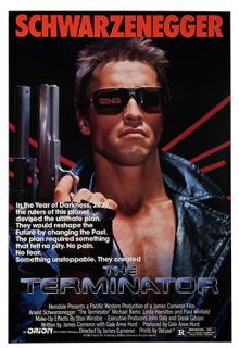 Appraisal: The Terminator Orion One sheet x Classic science-fiction action starring