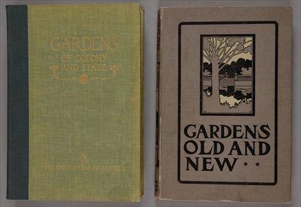 Appraisal: GARDENING BOOKS GROUP OF SCARCE TITLES Lockwood Alice Gardens of