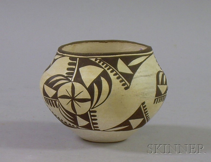 Appraisal: Painted Southwest Pottery Bowl New Mexico ht in