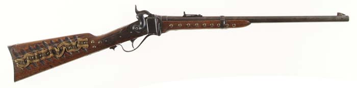 Appraisal: INDIAN USED SHARPS NEW MODEL SADDLE RING CARBINE Cal CF