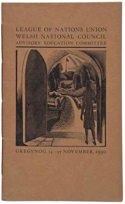 Appraisal: Gregynog Press - League of Nations Union Welsh National Council