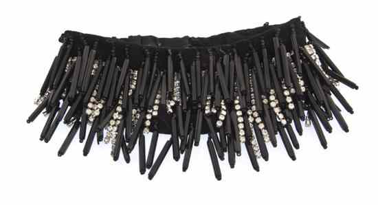 Appraisal: A Pauline Trigere Rhinestone Fringe Choker