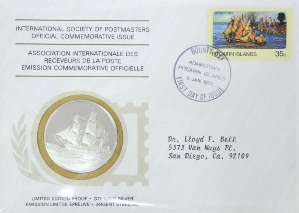 Appraisal: lot of International Society of Postmasters First Day Covers and