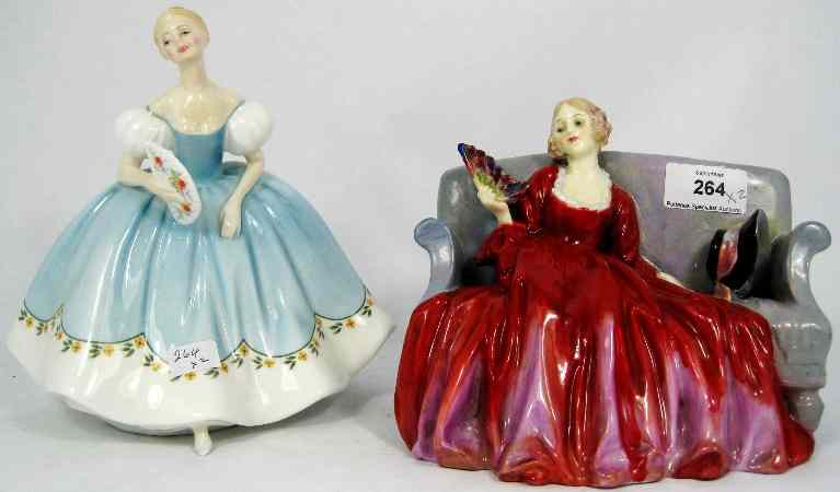 Appraisal: Royal Doulton Figures First Dance HN And Sweet Twenty HN