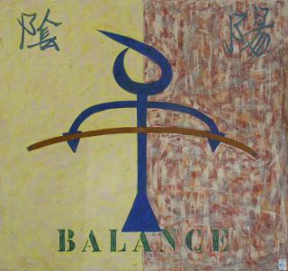 Appraisal: Paintings Balance Give Receive lot of Balance Give Receive oil